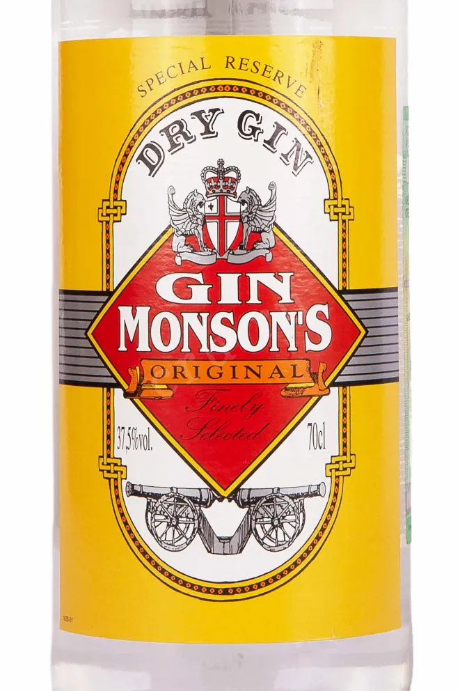 Этикетка Monson's 0.7 л