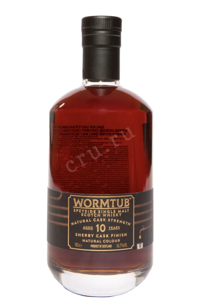Виски Wormtub Speyside Single Malt Scotch Whisky Sherry Cask Finish 10 years  0.7 л