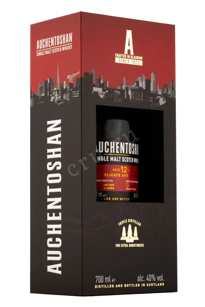 Бутылка виски Очентошен 12 лет 0.7 в подарочной коробке