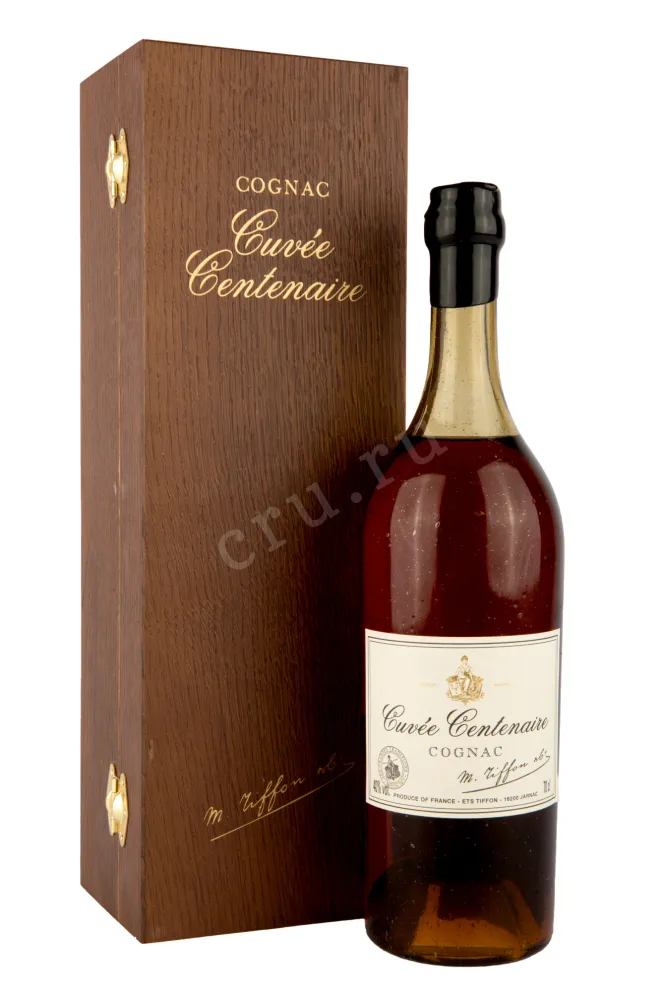 Коньяк Tiffon Centenaire 100 years wooden box  0.7 л