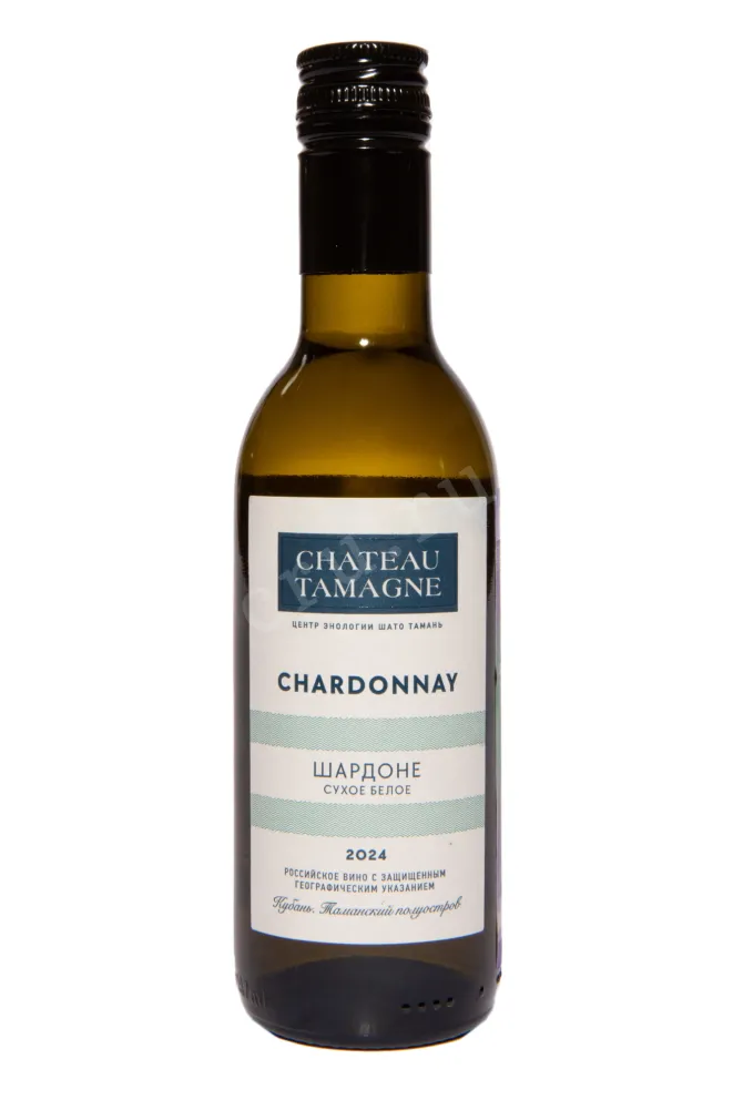 Вино Шато Тамань Шардоне 2024 0.187 л