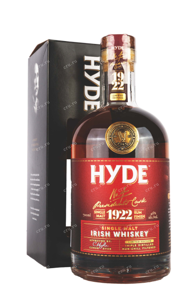 Виски Hyde №4 Rum Cask Finish gift box  0.7 л