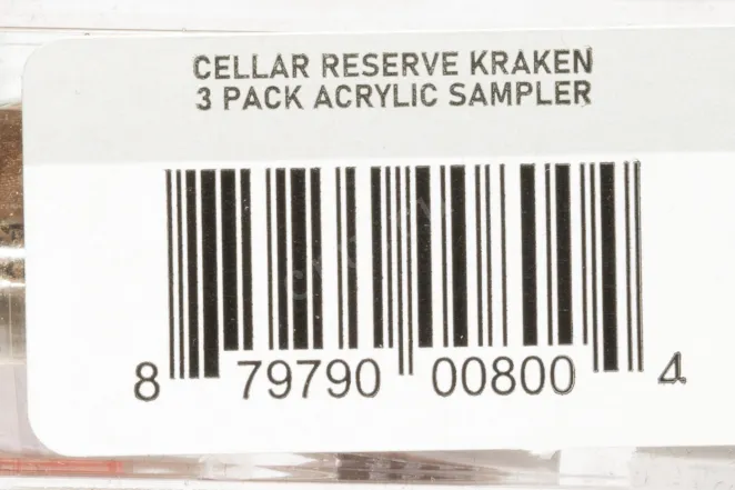 Контрэтикетка Gurkha Cellar Reserve Kranken XO in acrylic box