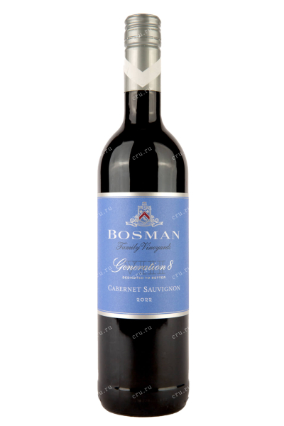 Вино Bosman Generation 8 Cabernet Sauvignon 2022 0.75 л