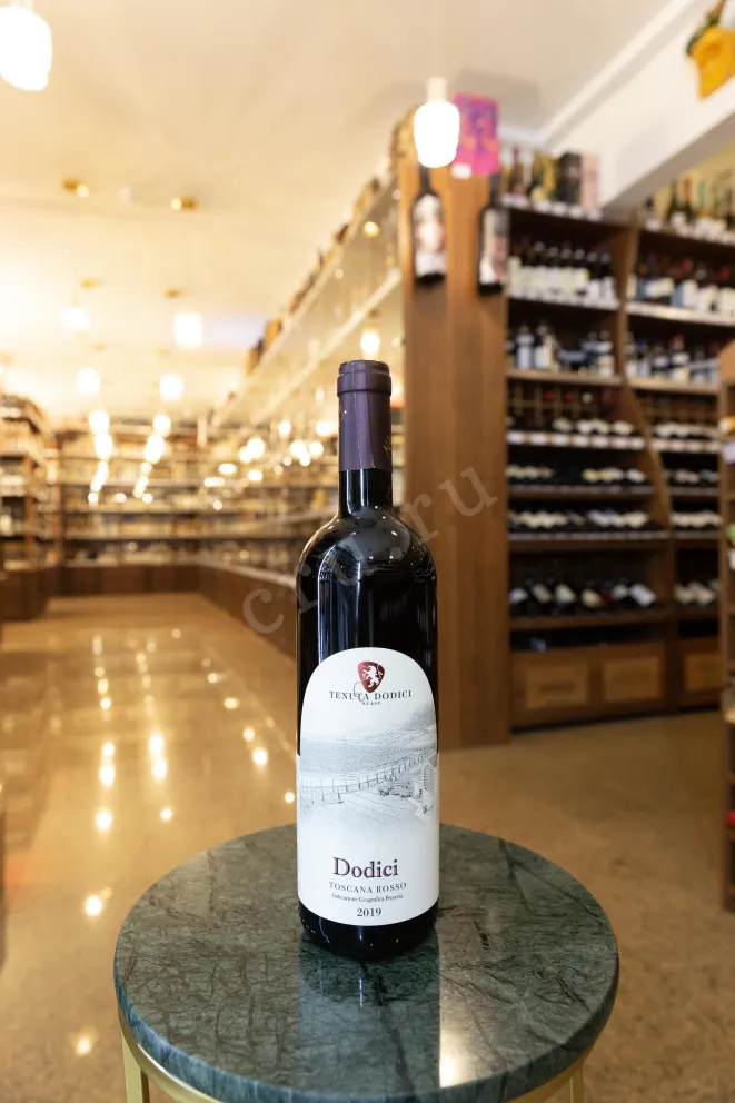 В магазине Крю Профи Dodici Toscana Rosso 2019 0.75 л