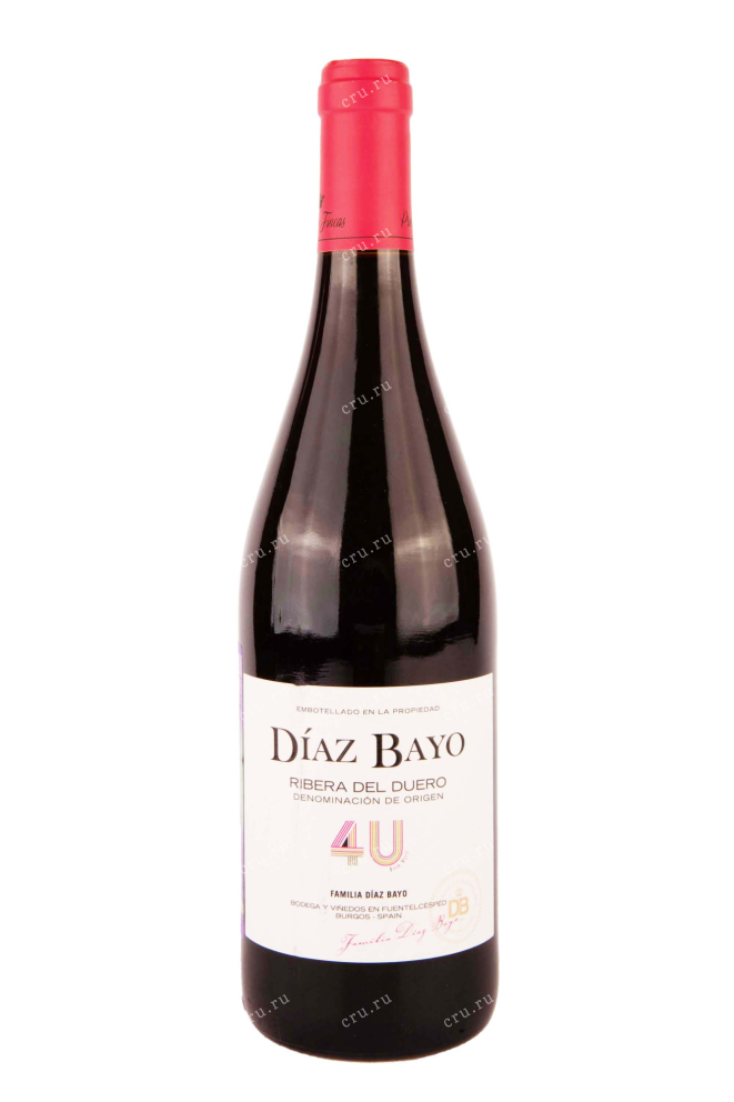 Вино Bodega Diaz Bayo 4U Ribera del Duero 2021 0.75 л