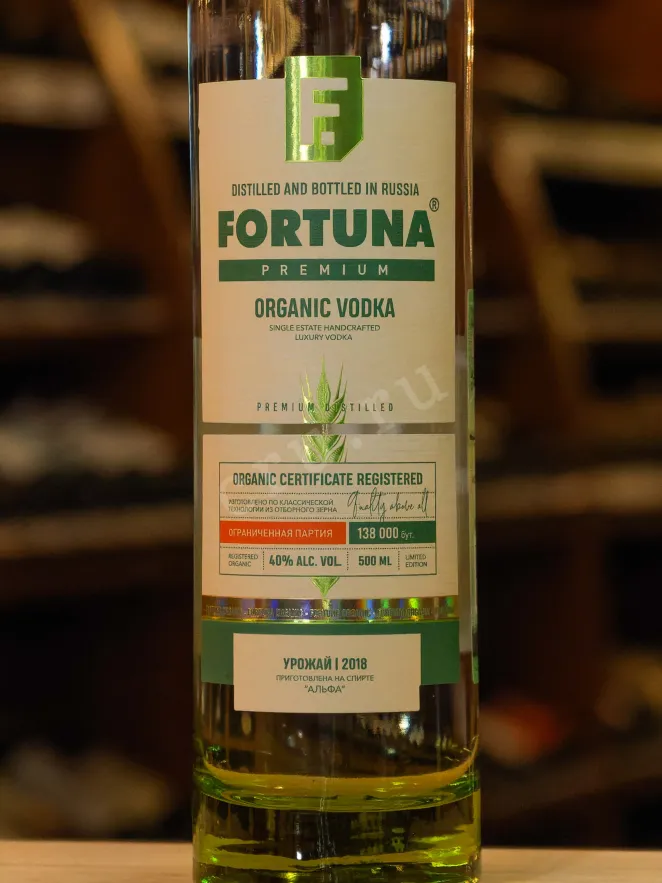 В магазине Крю Профи Fortuna Premium Organic 0.5 л