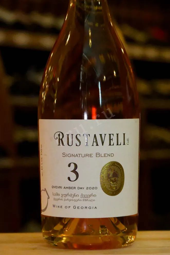 В магазине Крю Профи Rustaveli 3 Signature Blend 2020 0.75 л