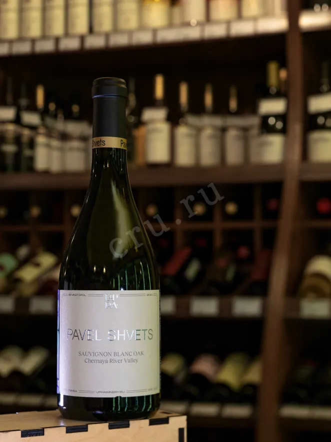 В магазине Крю Профи Pavel Shvets Sauvignon Blanc Oak Chernaya River Valley 2023 0.75 л