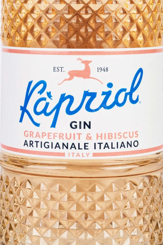 Этикетка Kapriol Grapefruit & Hibiscus 0.7 л