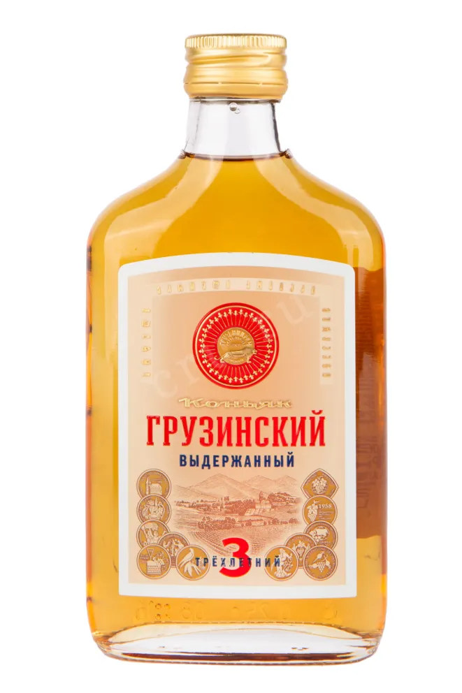 Коньяк ГрузВинПром 3-летний  0.25 л