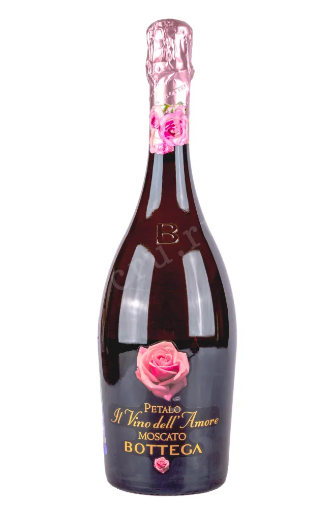 Бутылка Petalo Moscato Bottega in gift box  0.75 л