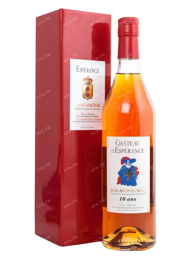 Арманьяк Chateau de Esperance 10 years  0.7 л