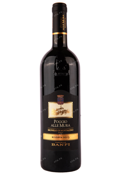 Вино Poggio alle Mura Brunello di Montalcino 2013 0.75 л
