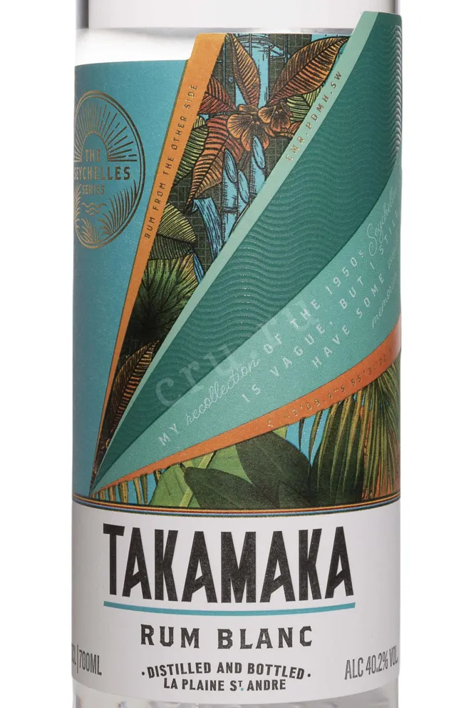 Этикетка Takamaka Blanc 0.7 л