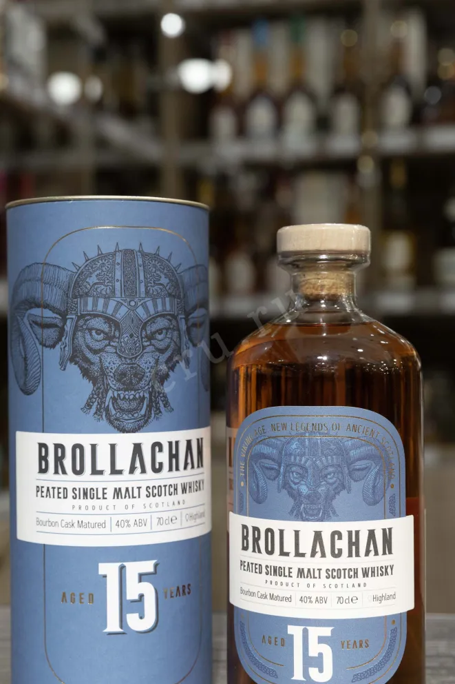 В магазине Крю Профи Brollachan Peated 15 Years Old in tube 0.7 л