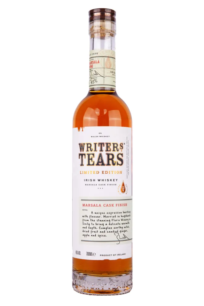 Бутылка Writers Tears Marsala Cask Finish in gift box 0.7 л