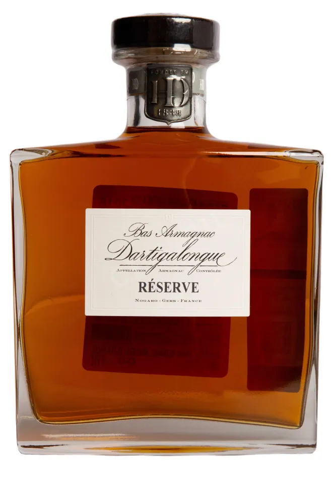 Бутылка Dartigalongue Bas Armagnac Reserve in gift box 0.5 л