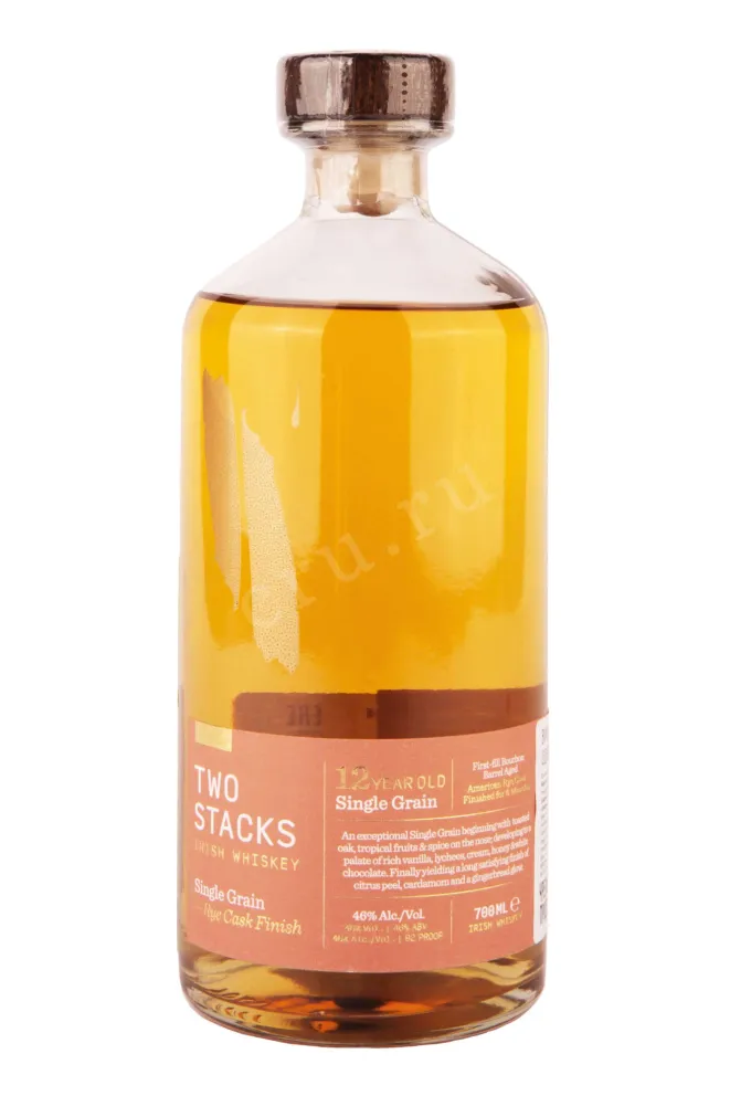 Виски Two Stacks Single Grain Rye Finish 12 years  0.7 л