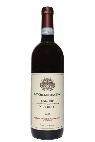 Вино Rocche Dei Manzoni Nebbiolo Langhe DOC 2023 0.75 л