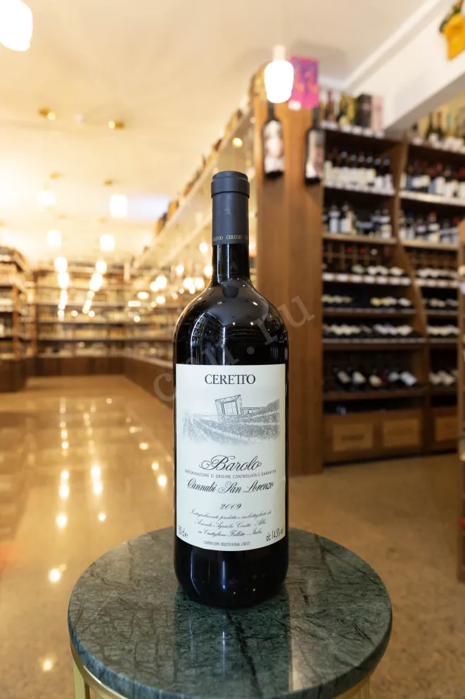 В магазине Крю Профи Ceretto Barolo Cannubi San Lorenzo in gift box 2009 1.5 л