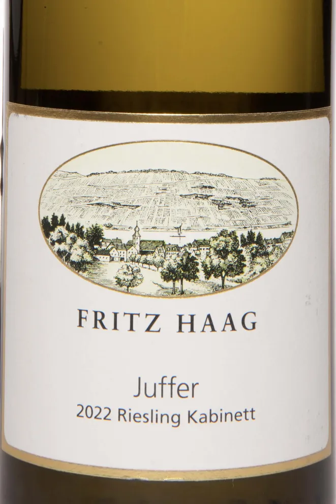 Этикетка Fritz Haag Brauneberger Juffer Riesling Kabinet 2022 0.75 л