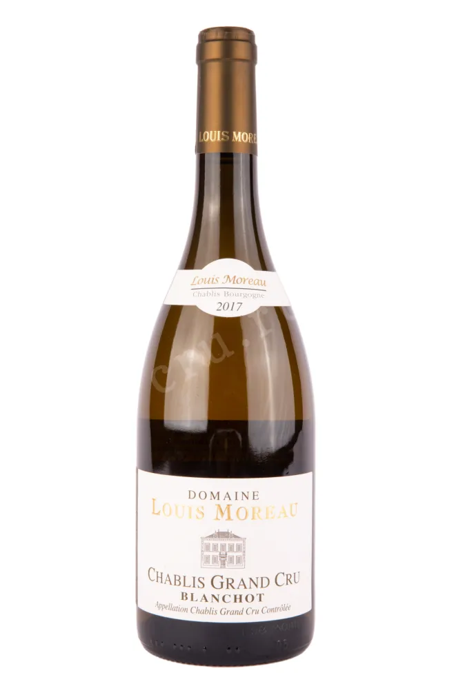 Вино Chablis Grand Cru Blanchot Domaine Louis Moreau 2017 0.75 л