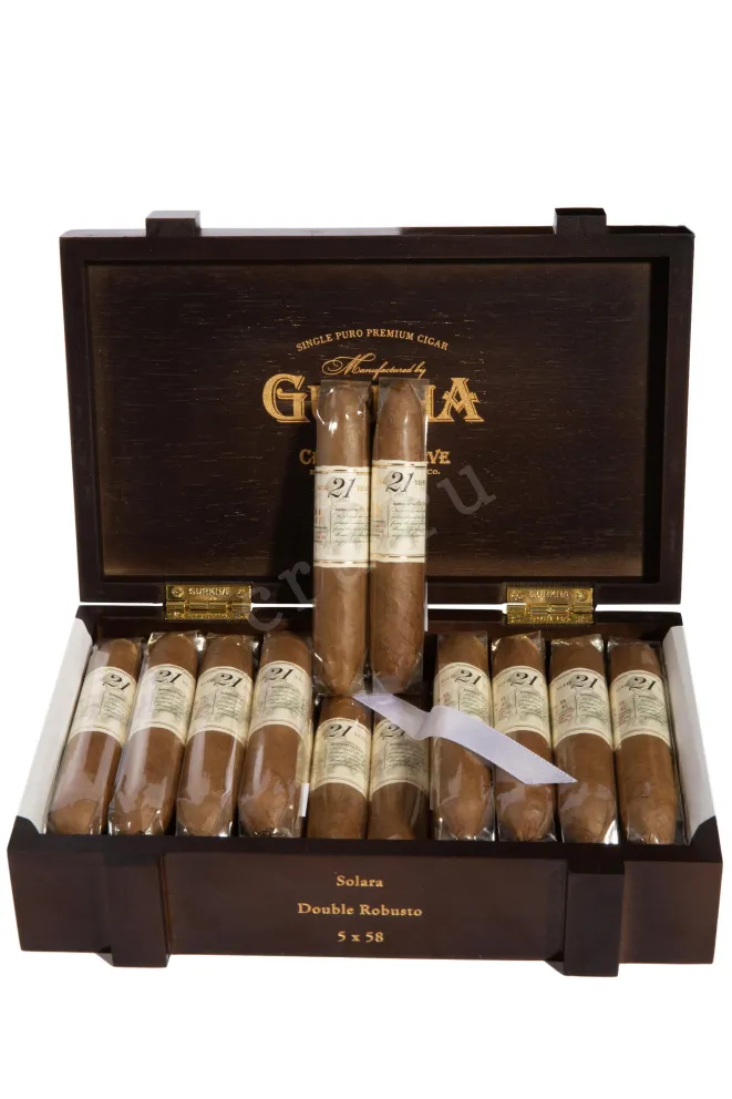 Коробка сигар Gurkha Cellar Reserve 21 Years Duouble Robusto