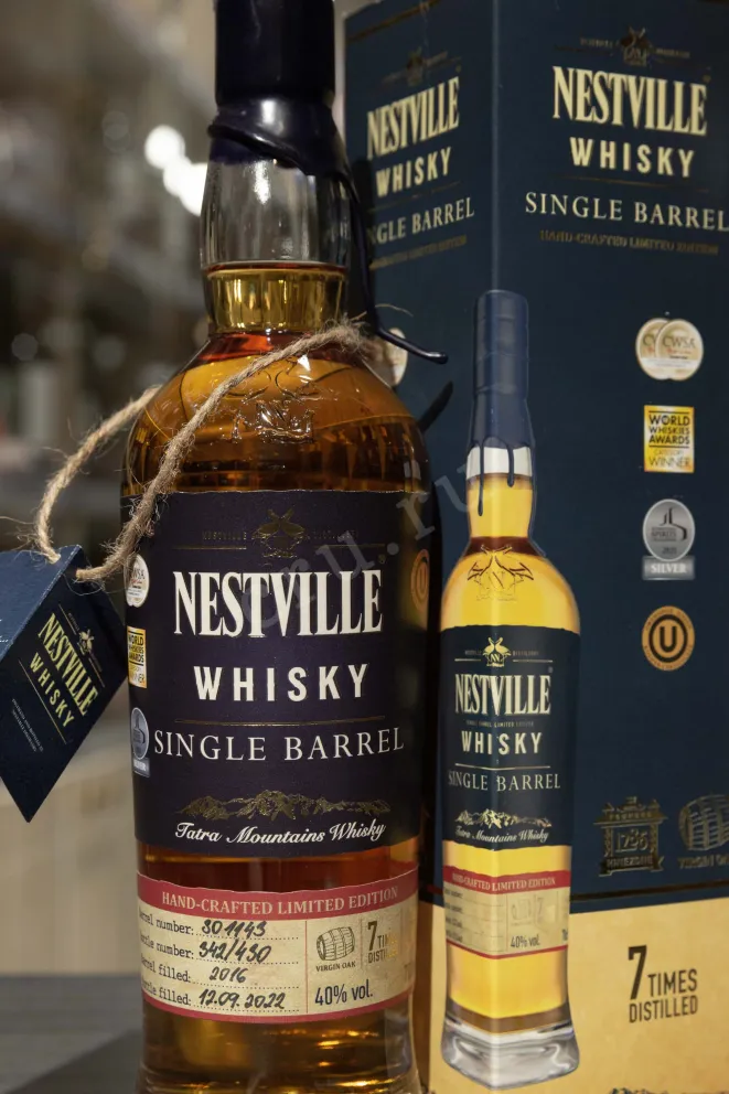 В магазине Крю Профи Nestville Single Barrel with gift box 0.7 л