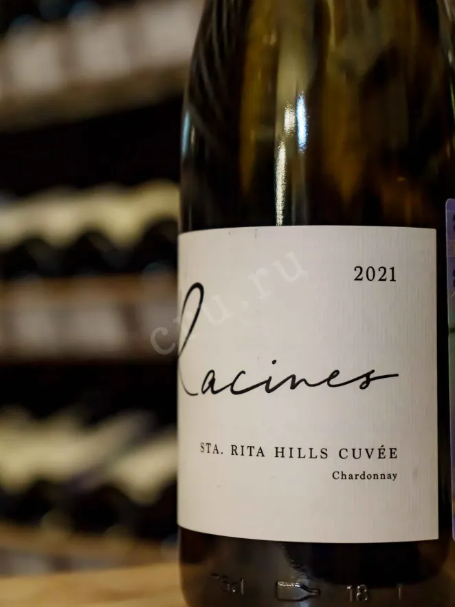 В магазине Крю Профи Racines Sta. Rita Hills Cuvee Chardonnay 2021 0.75 л
