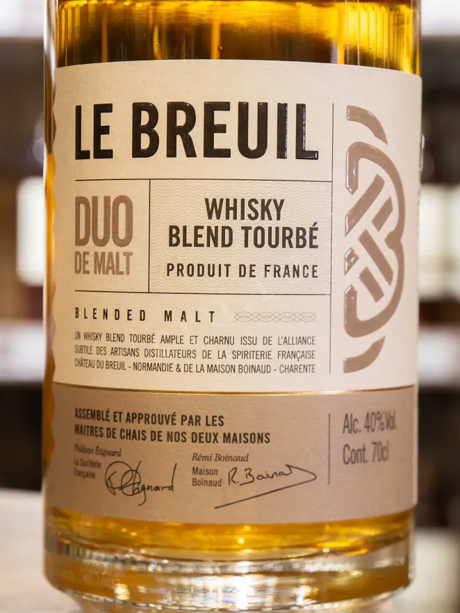 В магазине Крю Профи Le Breuil Duo de Malt Blend Tourbe gift box 0.7 л