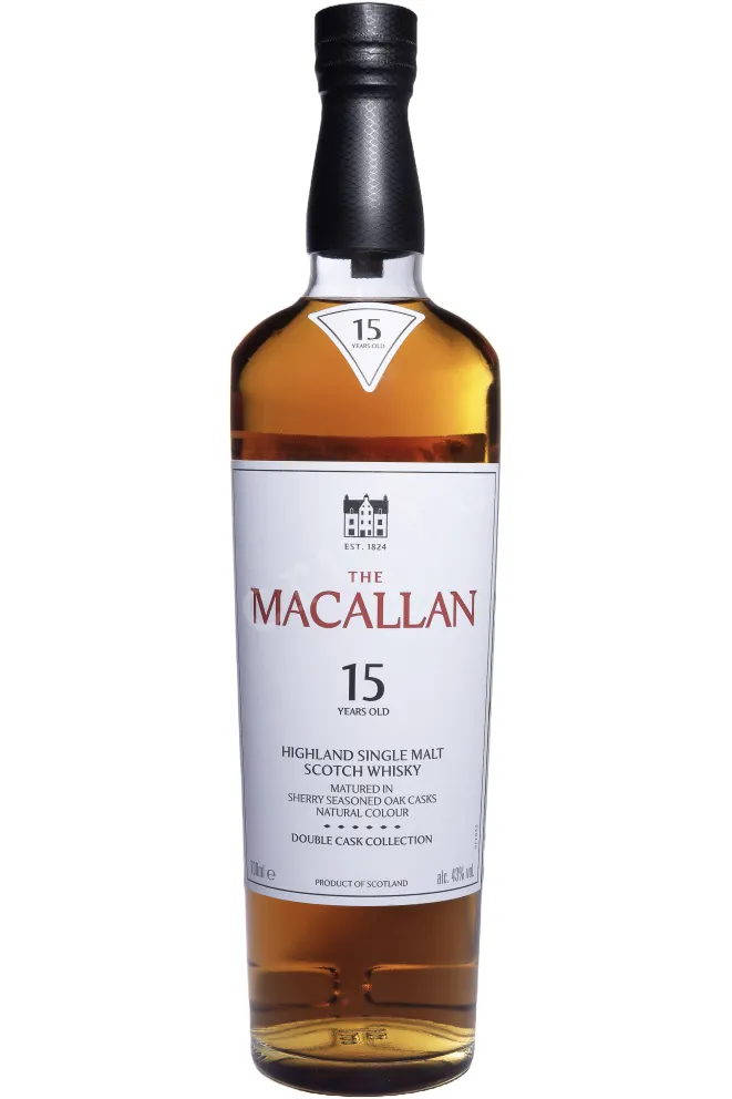 Бутылка Macallan 15 years Double Cask 0.7 л