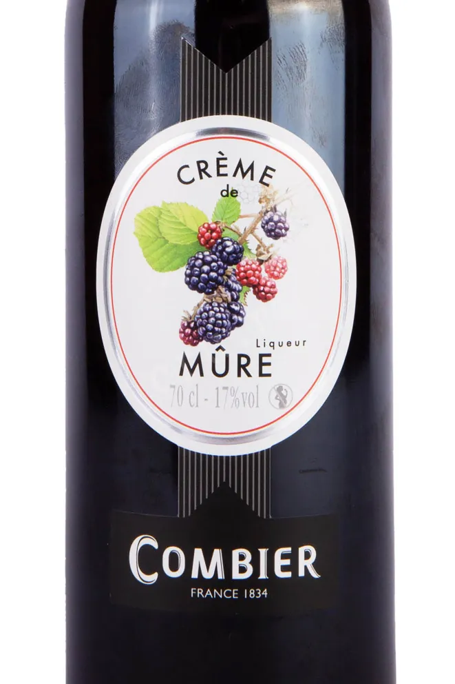 Этикетка Combier Creme de Mure 0.7 л