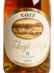 Этикетка Gotz Tokaji Aszu 6 Puttonyos 2018 0.5 л