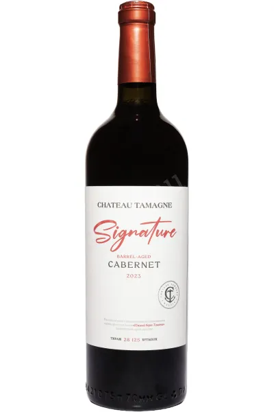 Вино Шато Тамань Синьятюр Каберне 2023 0.75 л