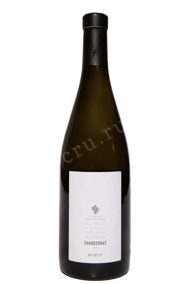 Вино Усадьба Дивноморское Шардоне 2023 0.75 л
