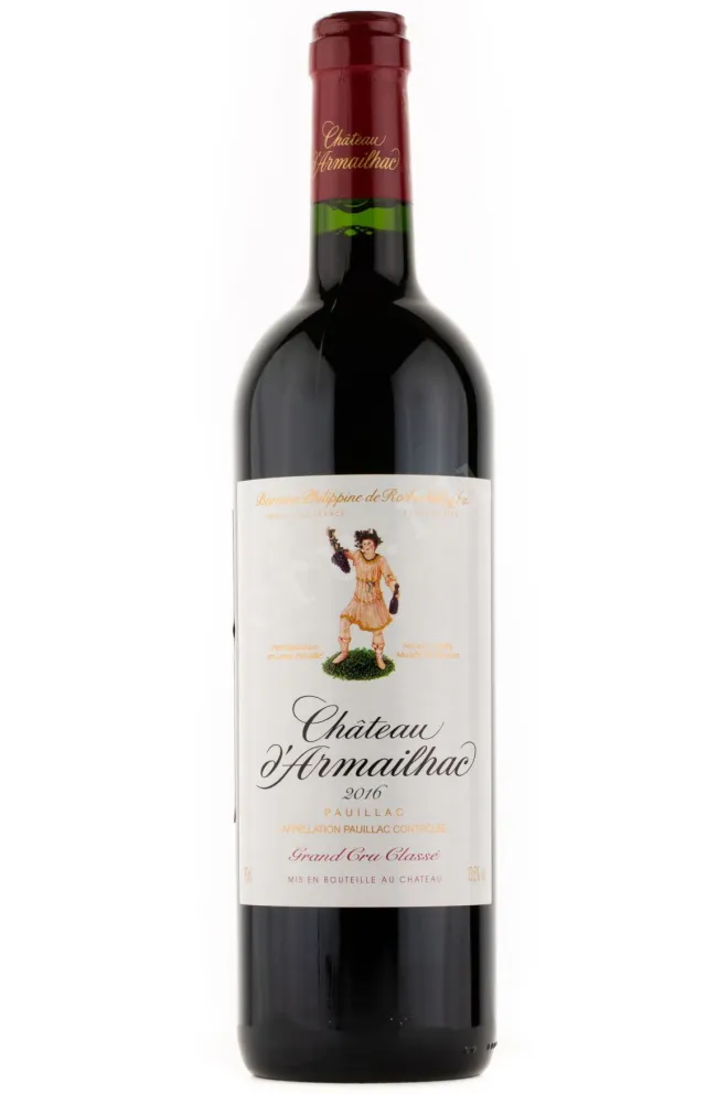 Вино Chateau d'Armailhac Pauillac Grand Cru Classe 2016 0.75 л