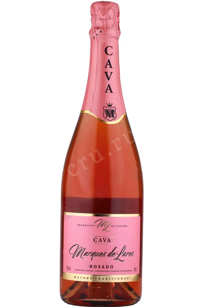 Игристое вино Marques de Lares Rosado Brut Cava DO 2022 0.75 л