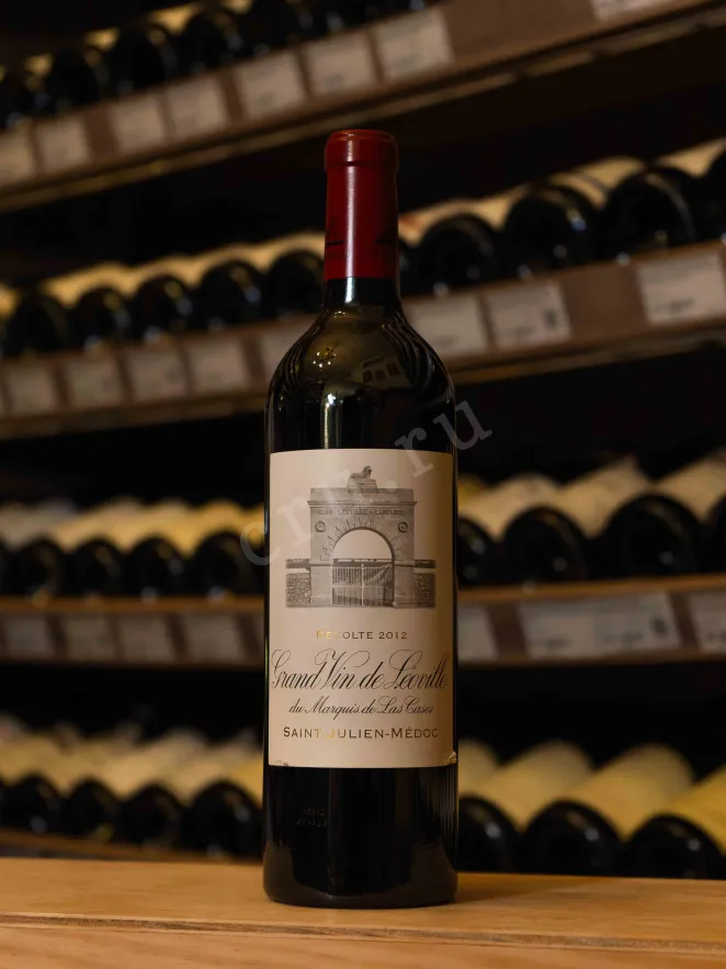 В магазине Крю Профи Chateau Leoville Las Cases Grand Vin de Leoville du Marquis de Las Cases 2012 0.75 л