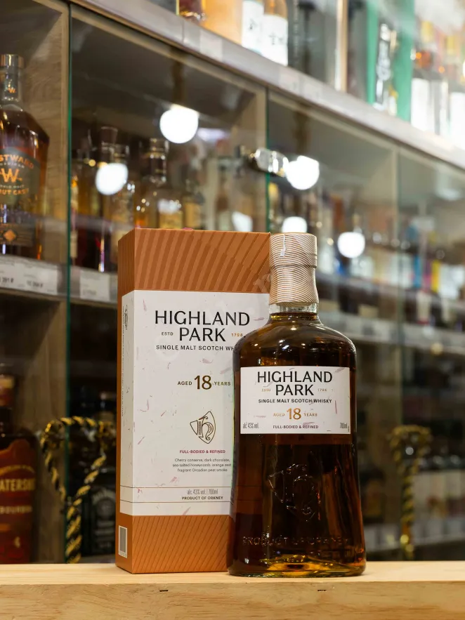 В магазине Крю Профи Highland Park 18 years in gift box 0.7 л