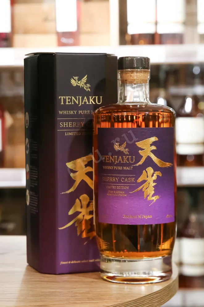 В магазине Крю Профи Tenjaku Pure Malt Sherry Cask Limited Edition gift box 0.7 л