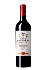 Вино Chateau Moulin De La Hargue Medoc 2016 0.75 л