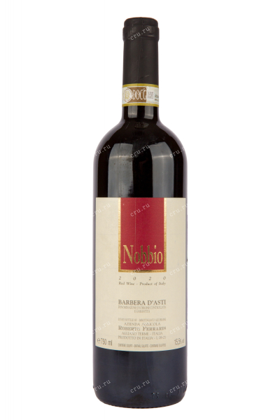 Вино Roberto Ferraris Nobbio Barbera d'Asti DOCG 2020 0.75 л