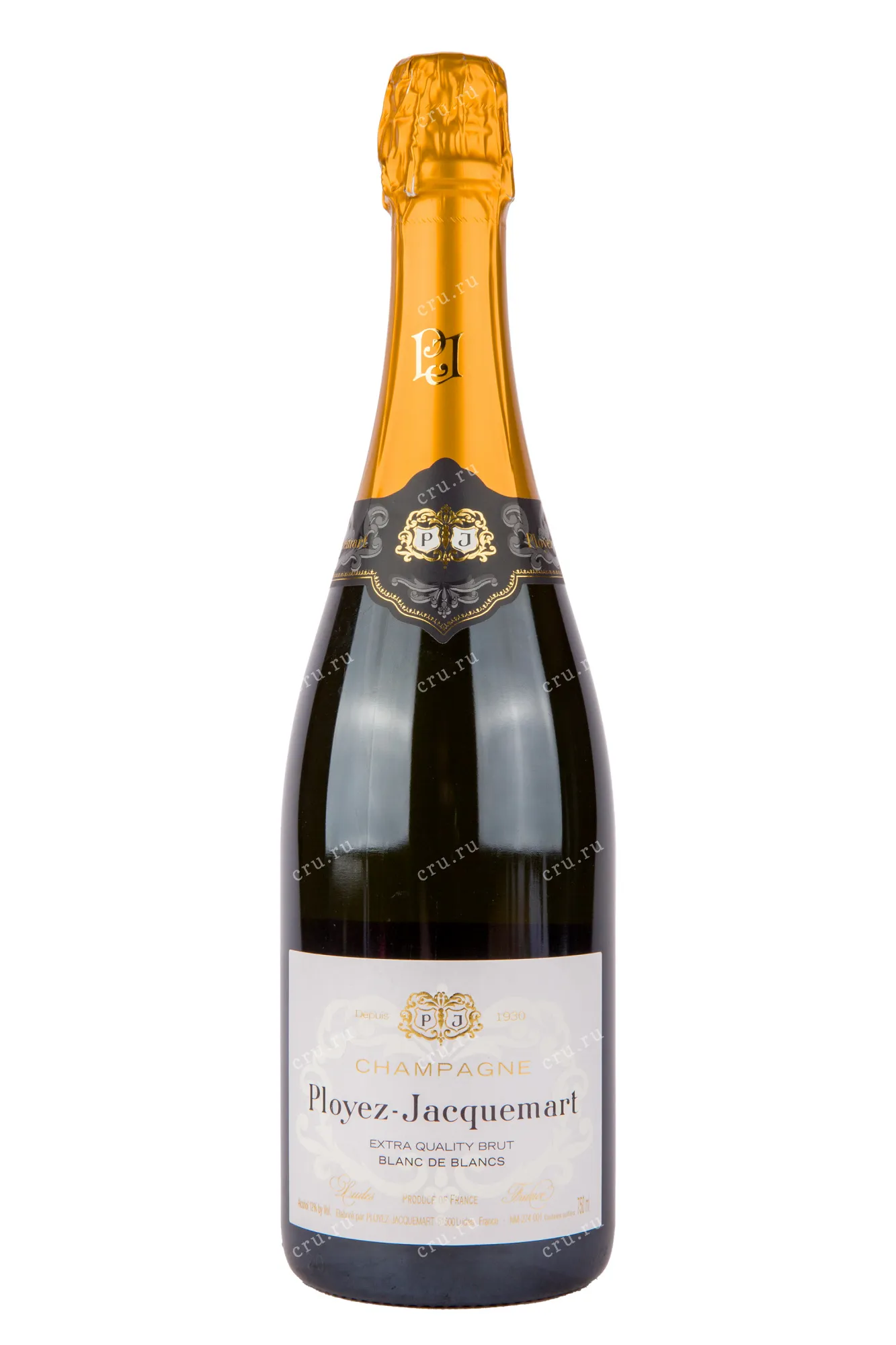 Фото — Шампанское Ployez-Jacquemart Extra Quality Brut Blanc de Blancs  0.75 л