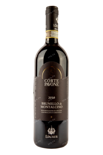 Вино Corte Pavone Brunello di Montalcino 2010 0.75 л
