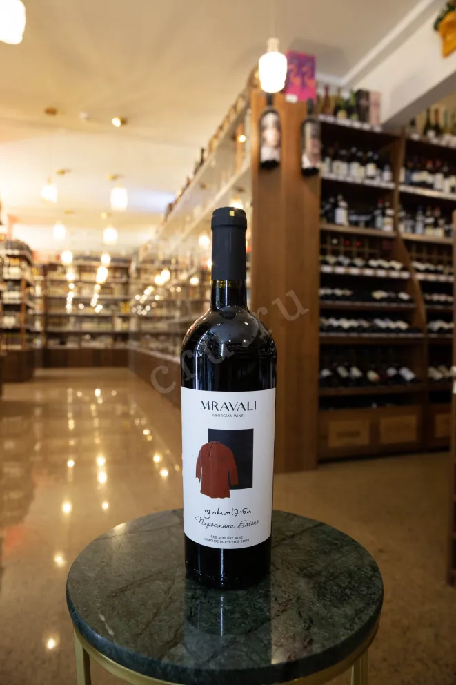 В магазине Крю Профи Mravali Pirosmani Batono red Semi-Dry 2023 0.75 л