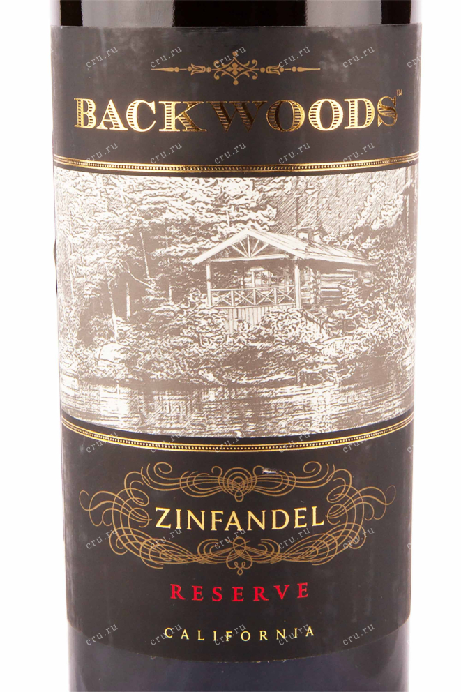 Этикетка Backwoods Zinfandel Reserve 2021 0.75 л