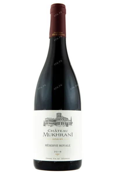 Вино Chateau Mukhrani Reserve Royal Red Dry 2016 0.75 л