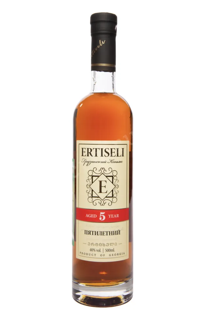 Коньяк Эртисели Пятилетний  0.5 л