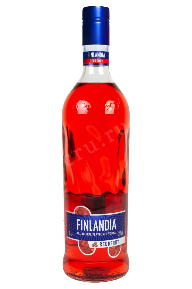 Водка Финляндия Клюква красная  1 л
